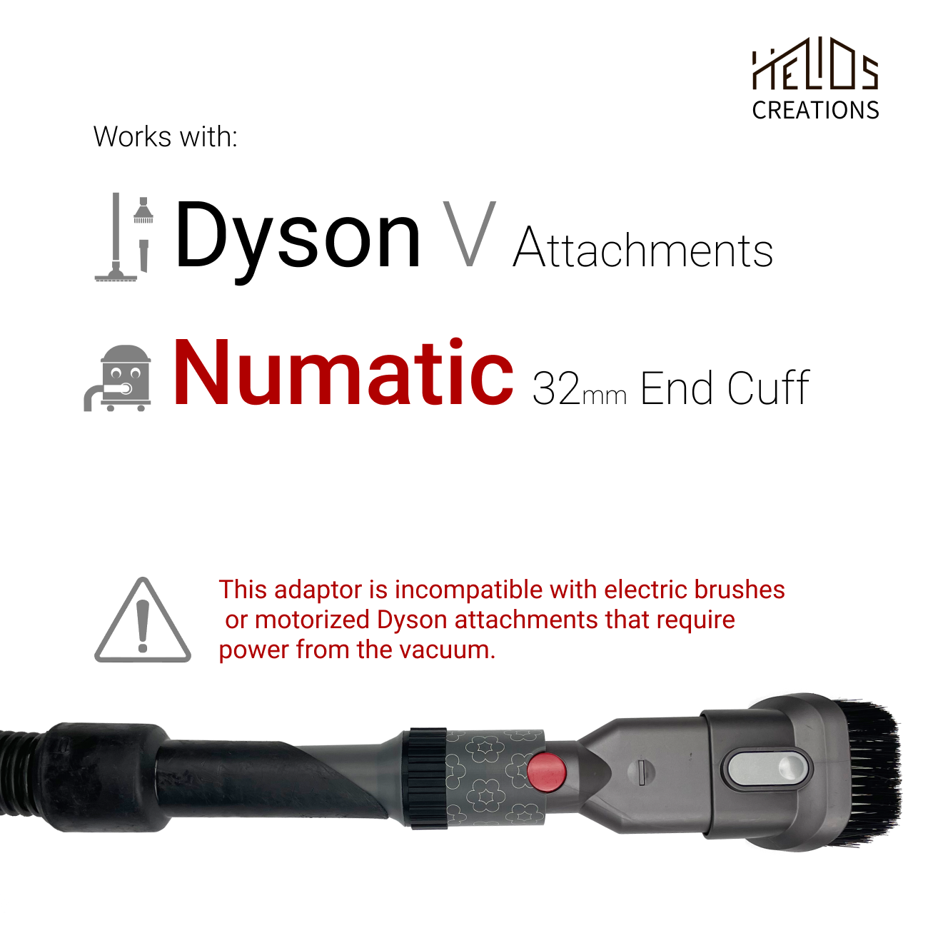 Adaptor compatibility Numatic to Dyson