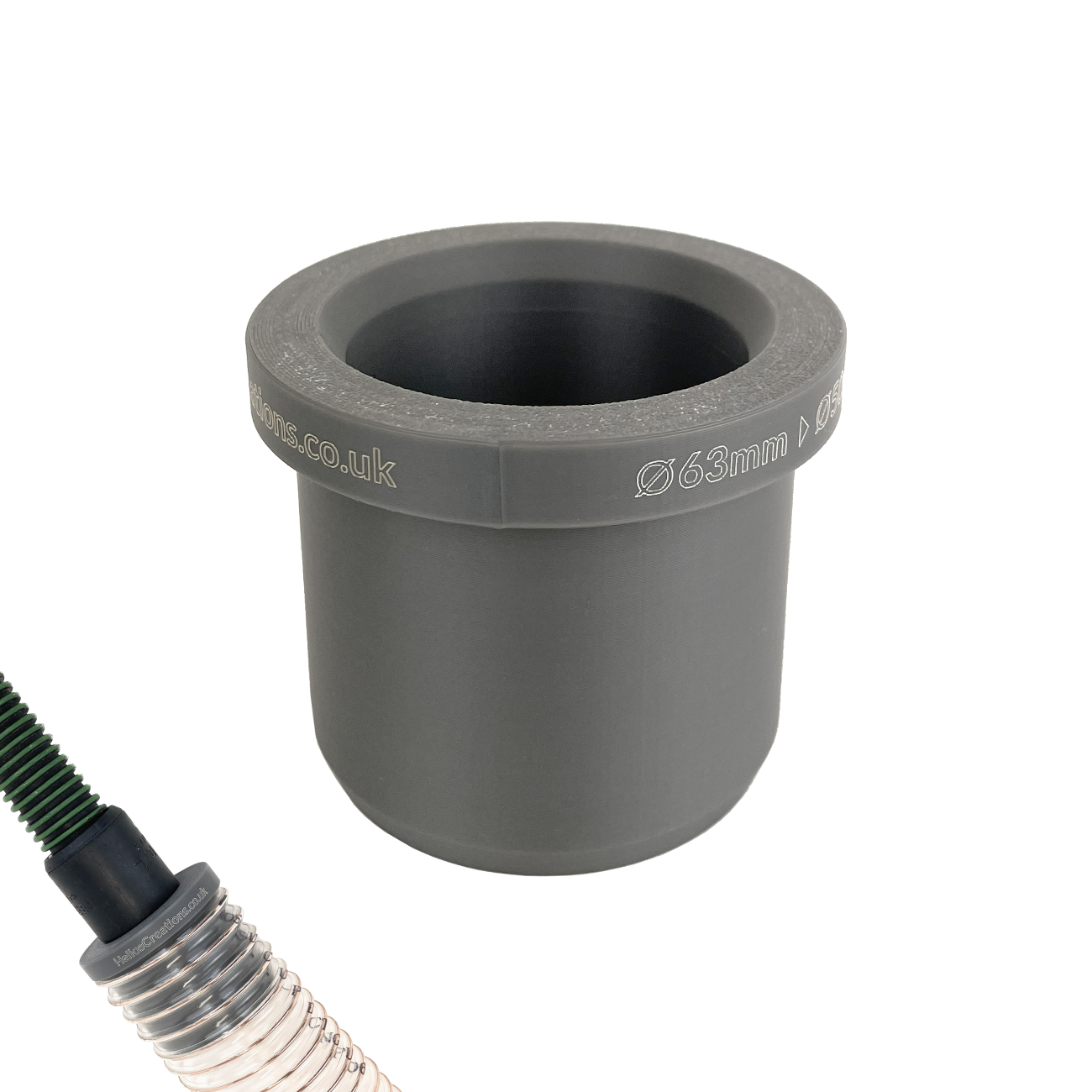 63mm dust extractor hose reducer adaptor for workshop vacuums