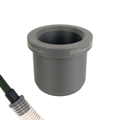 63mm dust extractor hose reducer adaptor for workshop vacuums
