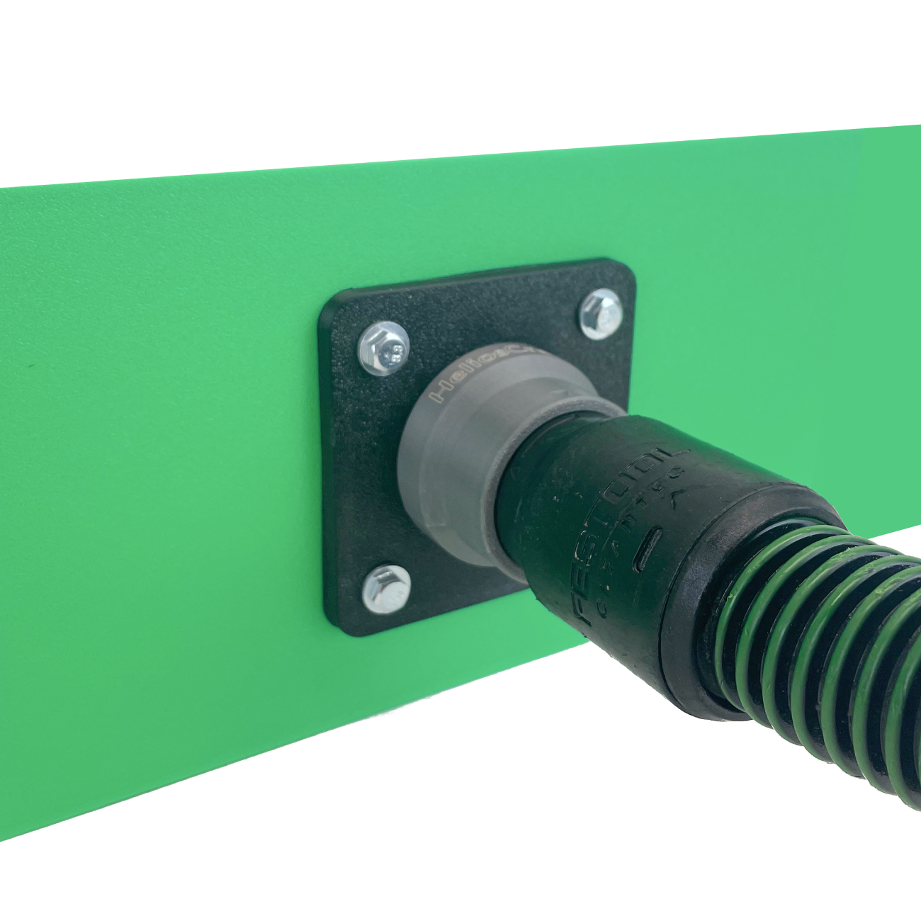 Dust extraction flange adapter connector – product view