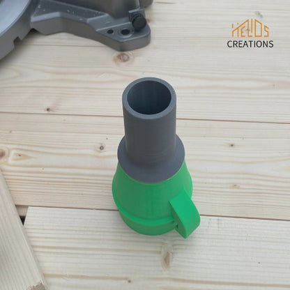 Hose Adaptor For Hikoki  Mitre Saw to Numatic, Henry Vacuum family
